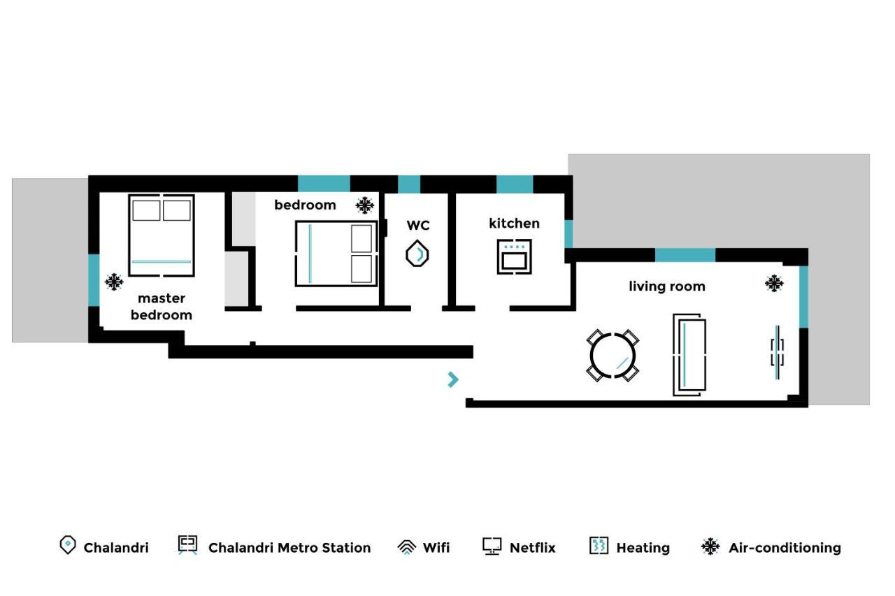 Pleasant 2Br Apartment Near Helexpo By Upstreet 아테네 외부 사진